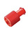 Комби-стоппер красный, заглушка Луер-Лок — 100 шт/уп купить в Томске