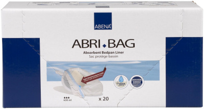 Abri-Bag Гигиенические впитывающие пакеты для судна 60x39 см купить оптом в Томске