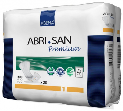 Урологические прокладки Abri-San Premium 1, 200 мл купить оптом в Томске
