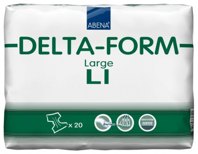 Delta-Form Подгузники для взрослых L1 купить оптом в Томске
